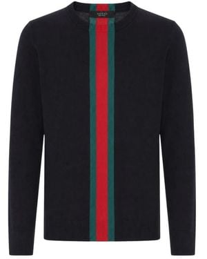 Gucci Round-Neck Knitwear - Azul