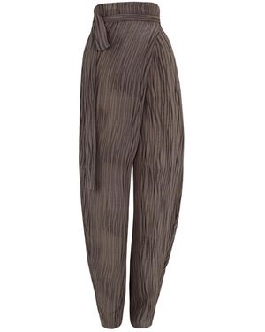Cortana Tapered Trousers - Brown