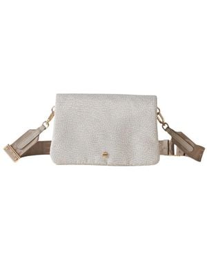 Borbonese Cross Body Bags - White
