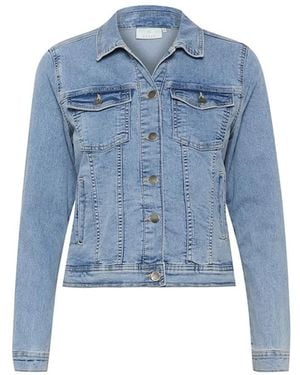 Kaffe Denim Jackets - Blu