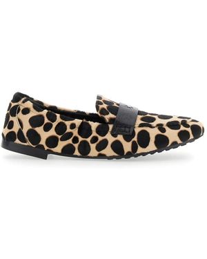 Tory Burch Ballett Loafer Flache Schuhe - Schwarz