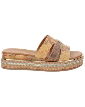 Alviero Martini 1A Classe Wedges - Brown