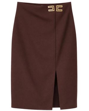 Elisabetta Franchi Kokerrok - Bruin