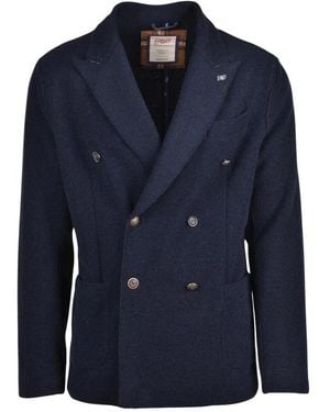 Bob Dubbele-Breasted Blazer - Blauw