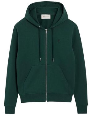 Ami Paris Quota Hoodie - Grün