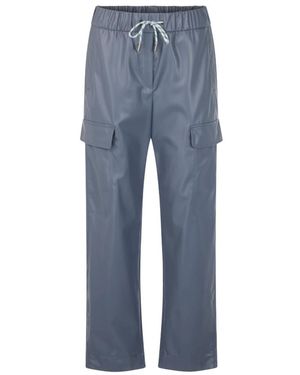 Marc Cain Wuxi Kunstlederhose - Blau