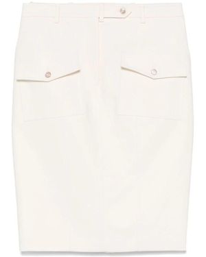 Tom Ford Rokken Rok Met Achtersplit - Wit
