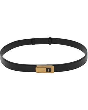 Saint Laurent Belts - Black