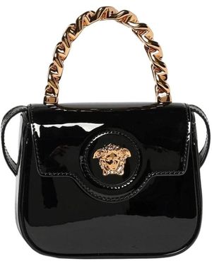 Versace Medusa Mini Henkeltasche - Schwarz