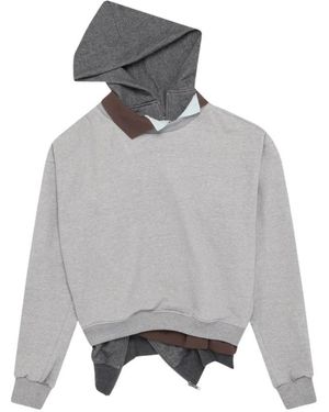 August Barron Hoodies - Gris