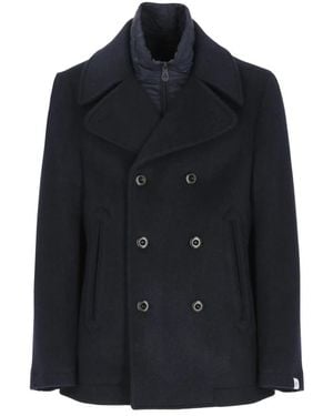 Peuterey Double-Breasted Coats - Azul