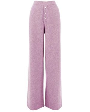 Guest In Residence Wide Pants - Purple