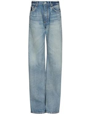 Alaïa Straight Jeans - Azul