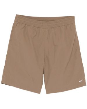 A.P.C. Casual Shorts - Brown