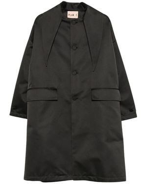 Plan C Single-Breasted Coats - Noir