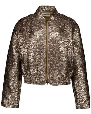 Femmes du Sud Metallic Paige Jacken - Braun