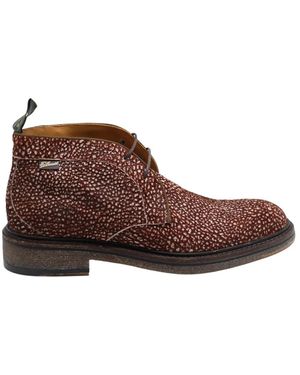 Floris Van Bommel Lace-Up Boots - Brown