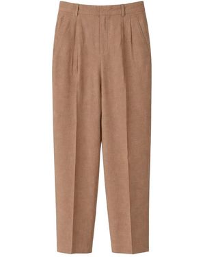 Rossi Tapered Trousers - Brown