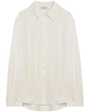 Anine Bing Elegante bluse für frauen - Weiß