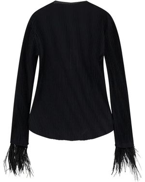 BOSS Long Sleeve Tops - Negro
