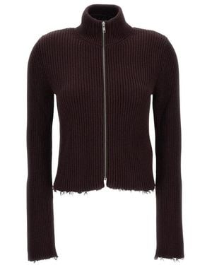 MM6 by Maison Margiela Cardigans - Black