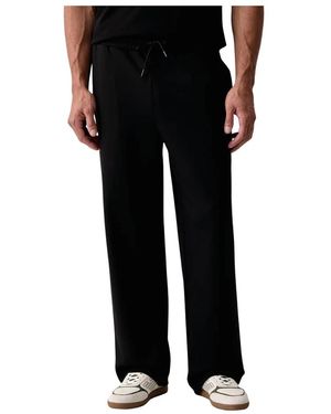 EA7 Wide Trousers - Nero