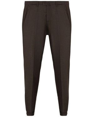 BRIGLIA Slim-Fit Trousers - Gris