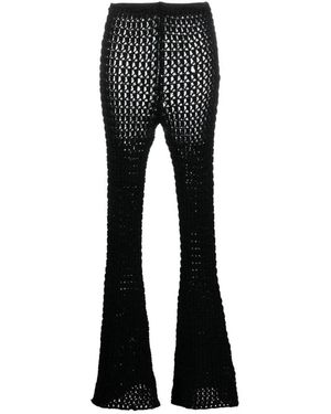 Moschino Wide Trousers - Black