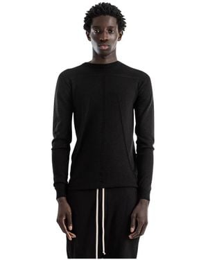 Rick Owens Round-Neck Knitwear - Negro