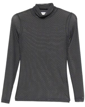 Dries Van Noten Long Sleeve Tops - Gris