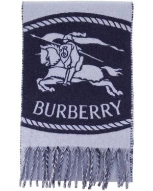 Burberry Winter Scarves - Blu