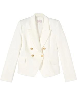 Oltre Zweireihiger Blazer - Weiß