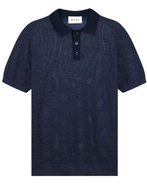 OLAF HUSSEIN Polo Shirts - Blue
