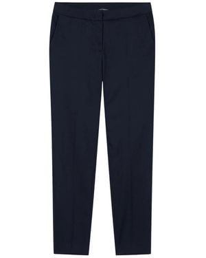 Luisa Cerano Slim-Fit Trousers - Bleu