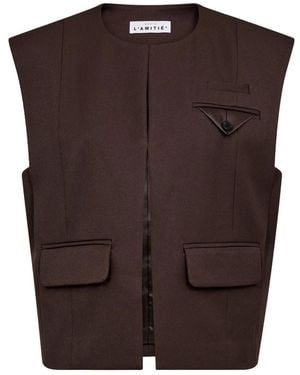 Haute L'Amitié Waistcoats - Brown