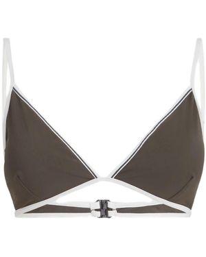 Brunello Cucinelli Monili Bikini Top - Grijs