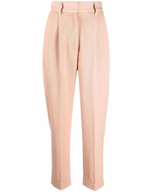 forte_forte Tapered Trousers - Pink