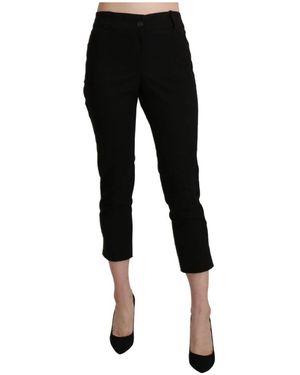 Bencivenga Cropped Trousers - Nero