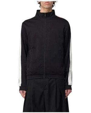 Just Cavalli Gestreifter Track Jacket - Schwarz