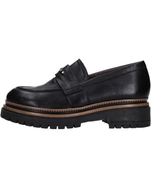 Mjus Leather Loafers - Schwarz