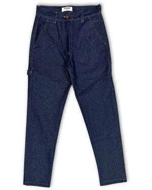 Caterpillar Straight Pants - Blue