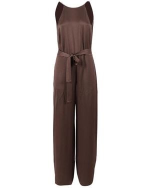 Peserico Jumpsuits - Brown