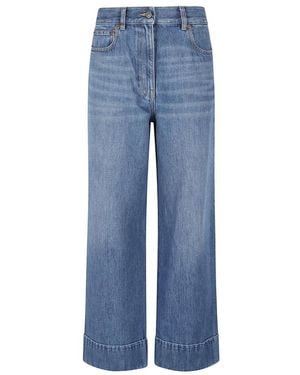 Valentino Garavani Wide Jeans - Blue