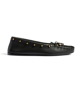 KHAITE Boat Shoes - Black