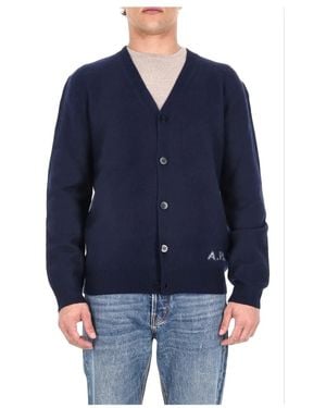 A.P.C. Cardigans - Blue