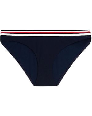 Tommy Hilfiger Badmode ,Blauw ,Nylon Klassieke Bikini