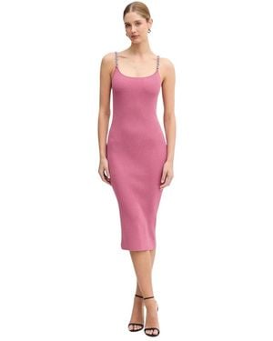Michael Kors Knitted Dresses - Rosa