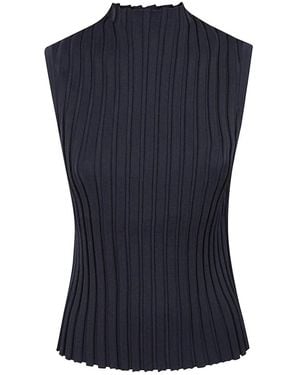 Weekend by Maxmara Sleeveless Tops - Blue