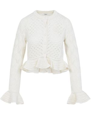 Chloé Cardigans - Blanco