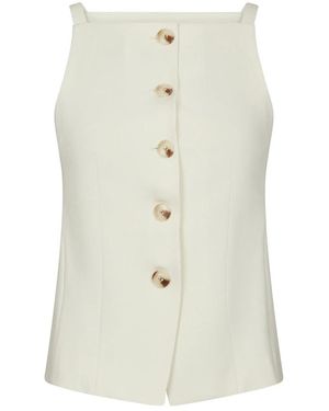 Neo Noir Tops ,Wit - Naturel